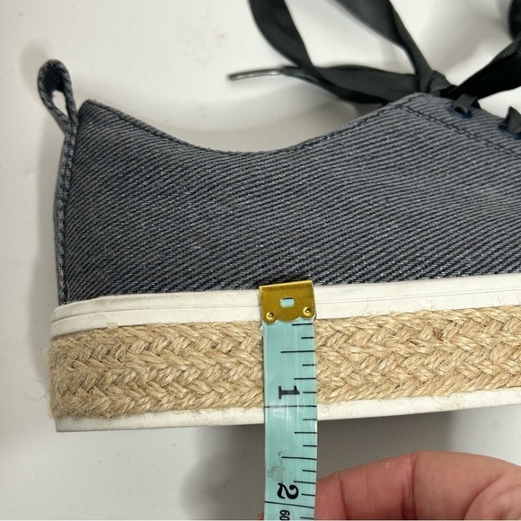 United Colors of Benetton Denim Platform Espadrilles - Picture 16 of 16